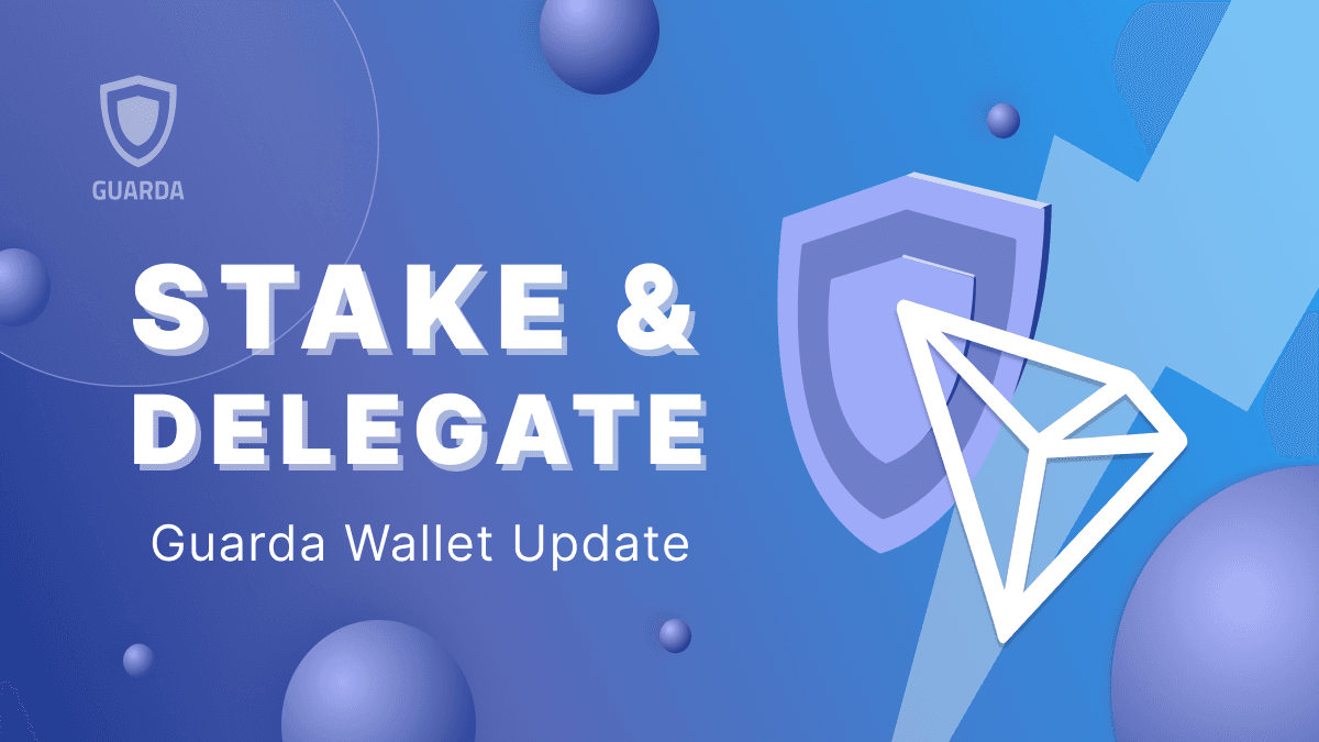 Earn Around 10% on TRX with Stake & Delegate in Guarda

